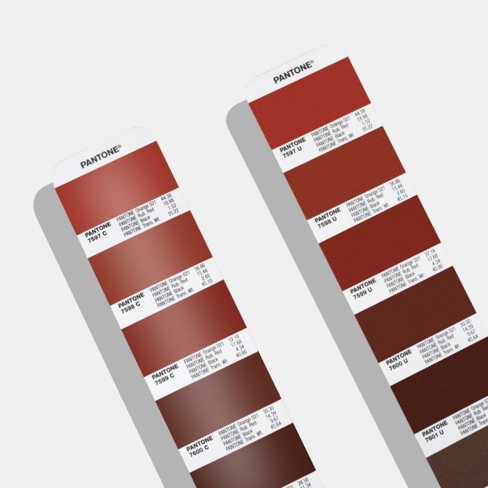 คู่มือสูตร Pantone ฉบับใหม่ 2019 ฉบับมาตรฐานสากล CU Color Card 03