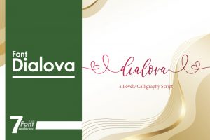 7 Font ยอดฮิต - Dialova