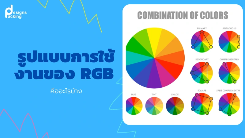 รูปแบบการใช้งานของ RGB คืออะไรบ้าง